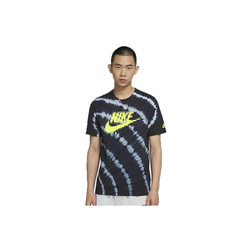Nike T Shirts Men's Black Crew Neck Moderate Straight Fit CU6929-043
