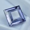 Natural Purple Sapphire Loose Gemstone Square Cut 10.60 Ct September Birthstone for Gem Collections