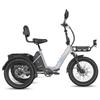 Электровелосипед Fafrees F20 Mate 250 Вт Мотор Двойные Дисковые Тормоза 20"x2.5" Пневматическая Шина Складной Грузовой Электровелосипед LCD Дисплей 48В 21Ач Макс. Нагрузка 180 кг