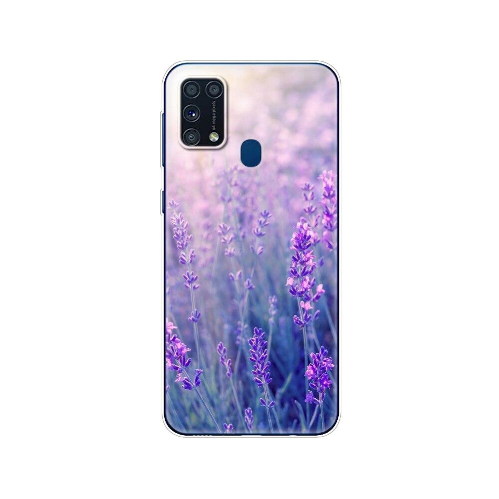 Чехол из ТПУ для Samsung M31, 6,4 дюйма, чехол из ТПУ для Samsung Galaxy M 31 SM-M315 m315, задний чехол для телефона, бампер, зима, снег, Рождество