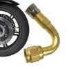 Motorcycle Air Valve, Tire Valve Extension Adapter, 90° Extension, L-Type, Air Valve, For Moped