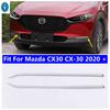 Для Mazda CX-30 CX30 - 2025 Автомобильная накладка на фары (передняя и задняя) Накладка на фары Накладки на фары Комплект внешних аксессуаров