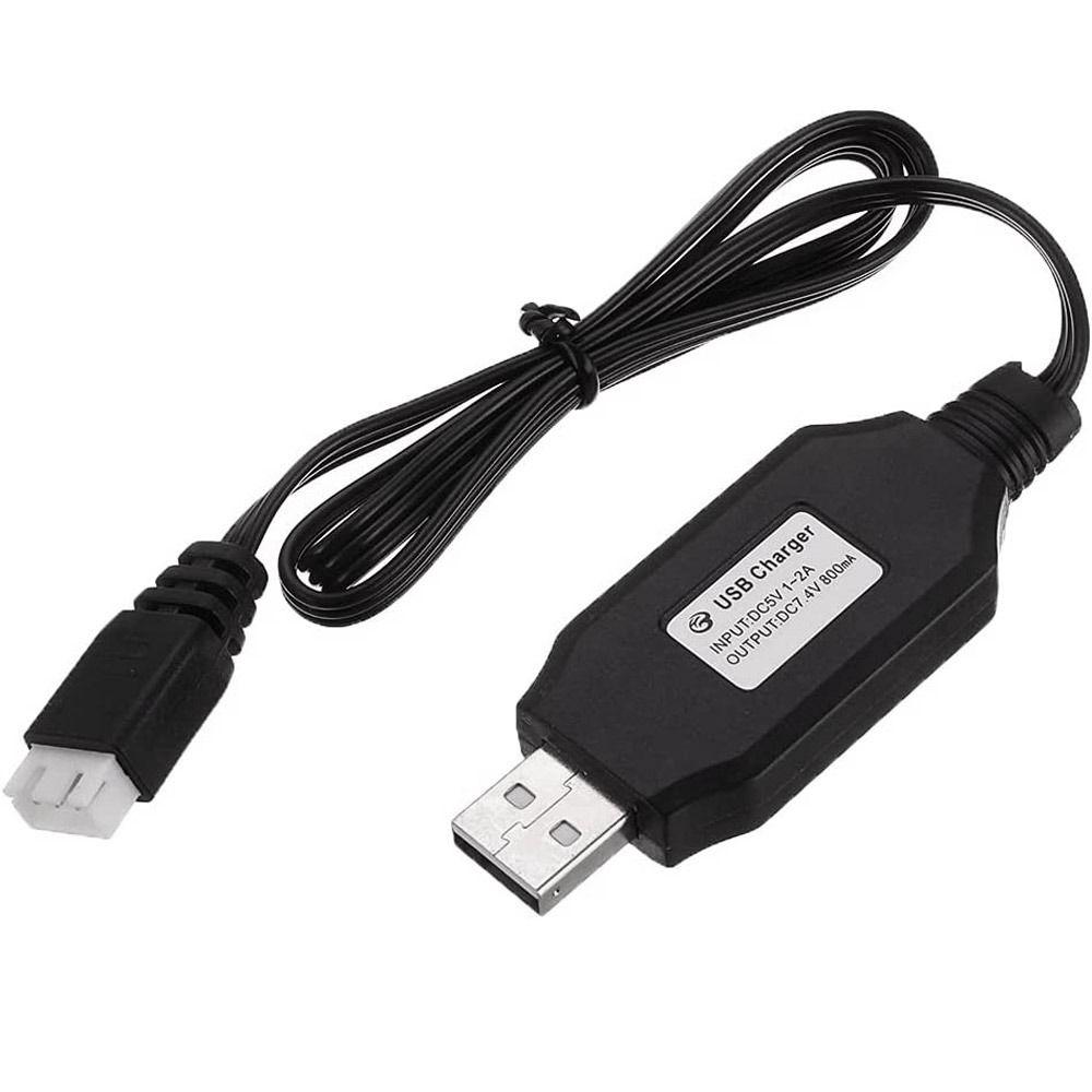 7.4V 1000mA XH-3P Charger Cables RC Toys Charger USB Charger Li-ion Battery