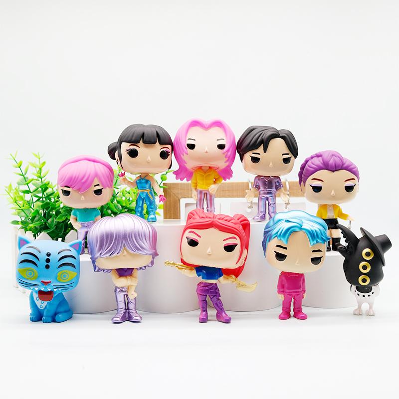 Новинки 2025 года: Кукла Охотник на Монстров Дьявол Охотник Тигр Звезда Корейская Волна Девичья Группа Модели ручной работы Декоративные аксессуары