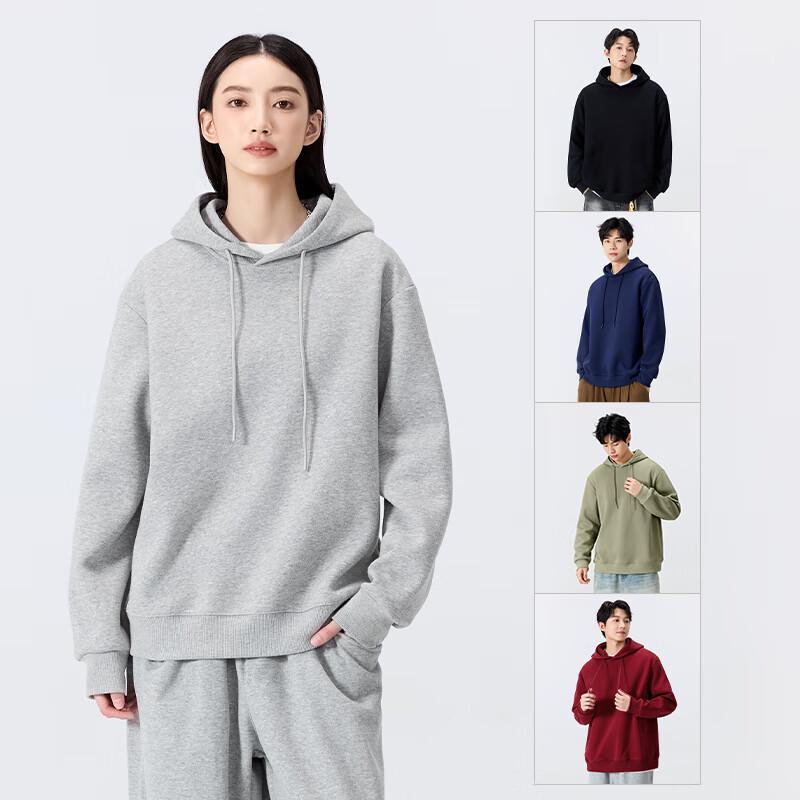 MINISO Men's Heavyweight Hooded Pullover