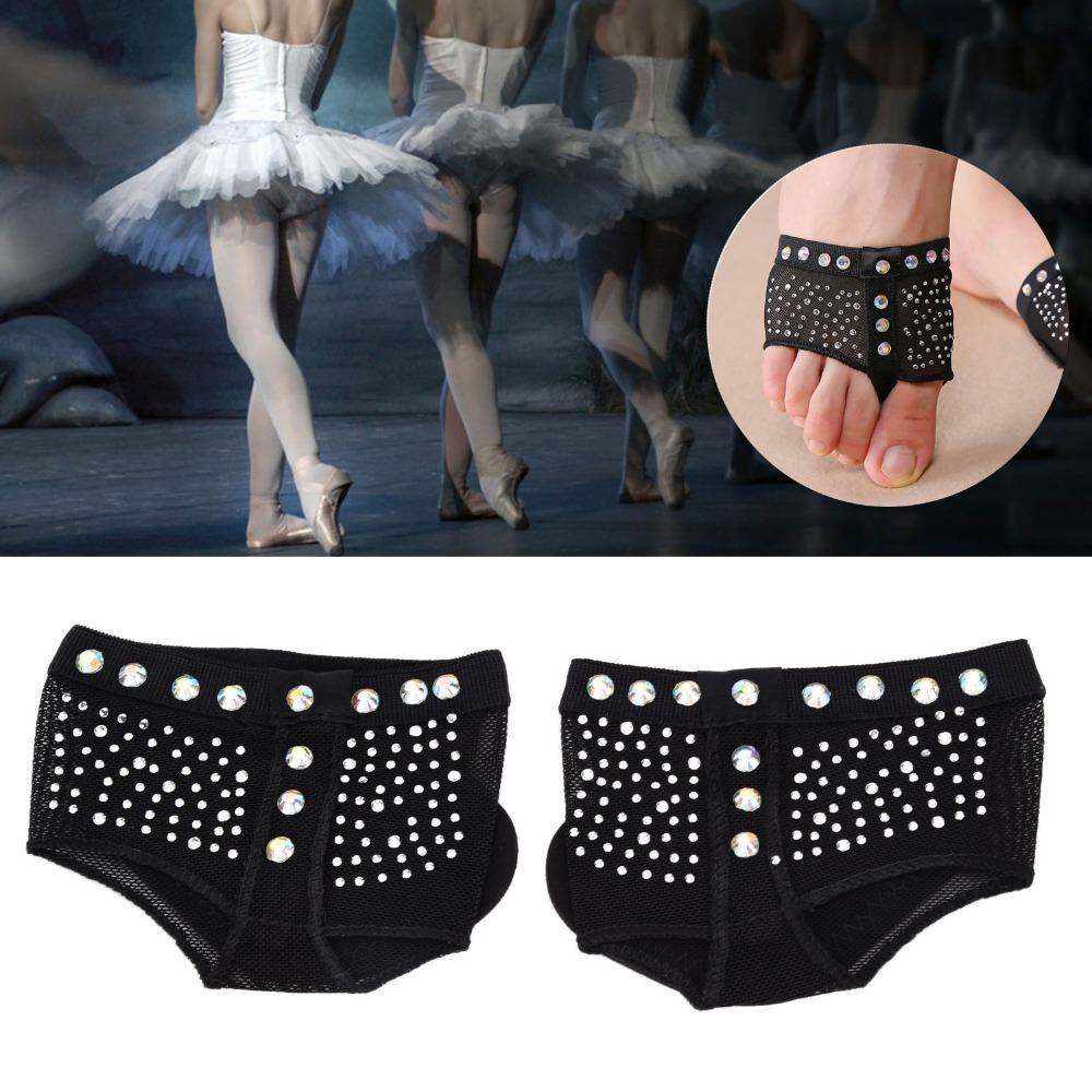 2pcs Comfortable Protection Ballet Dance Shoes Soft Elastic Dance Toe Pad Ballet Practice