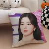 Elegant Korean Beautiful Singer IIrene Cushion Cover Throw Pillow Cover Hidden Button Durable Polyester Chair Cushion