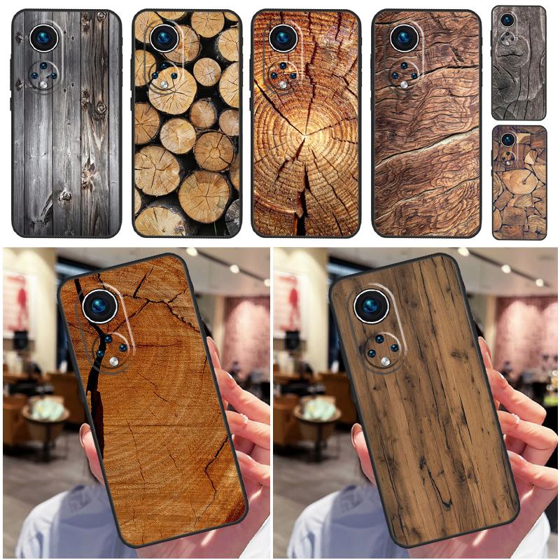Pattern Wood Textures Case For Honor Magic 7 5 6 Lite 200 Pro Honor 50 70 90 Lite X9b X9a X8b X8a X8 X9 X9c Cover