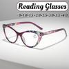 Unisex Fashion Cat'S Eye Framed Farsighted Glasses Women'S Fashion Anti-Blu-Ray Reading Glasses New Hd Prescription Glasses +4.0