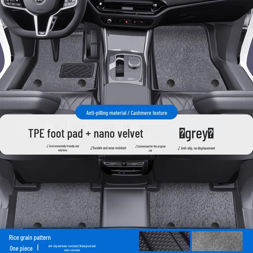 Подходит для BMW X1, X2, X3, X5, 1, 3, 5 Серии и MINI: Автомобильные коврики и защита порогов из ТПЭ. Полное покрытие.