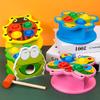 Wooden Children'S Animal Banging Table Banging Table Infant Early Childhood Education Hands-On Exercise Reaction Children'S Educational Toys