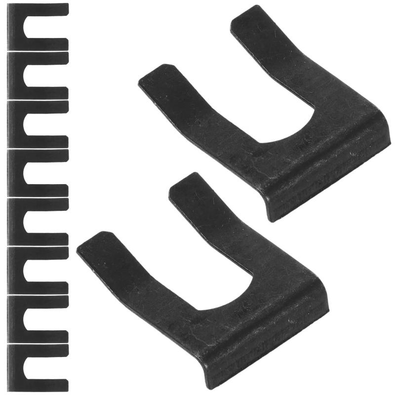 Automotive Universal Oil Pipe Clip Brake Pipe Iron Clip Clips U-Shaped Steel Clip, Handbrake Cable Clip Automobile Accessories