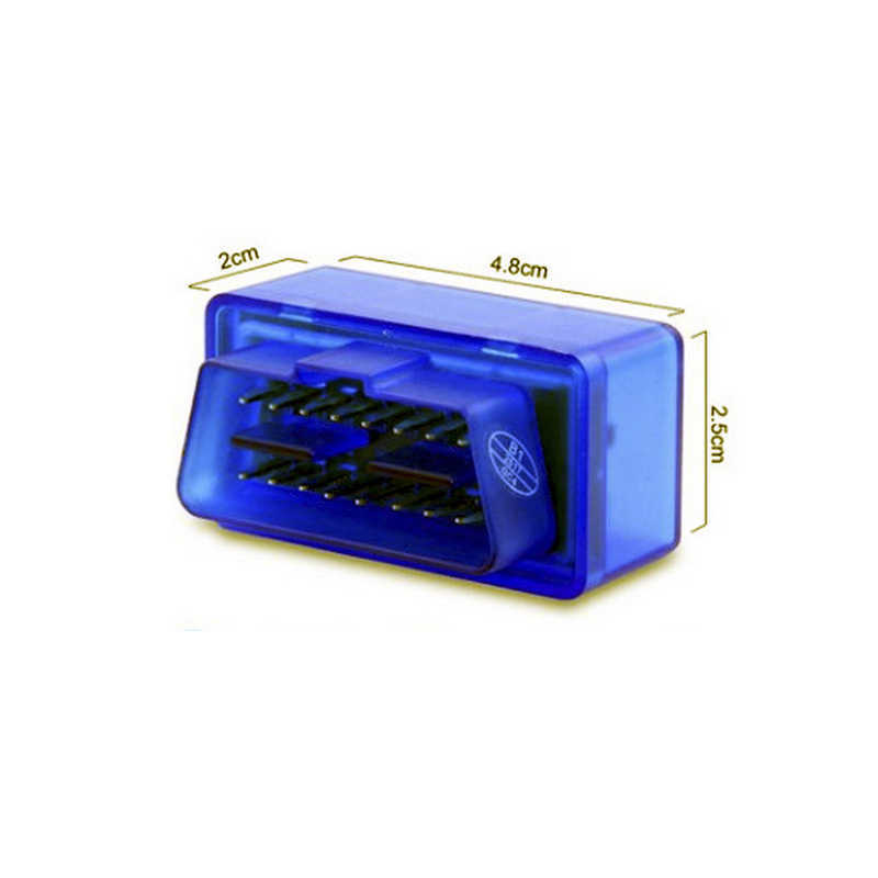 Новый мини Bluetooth ELM327 V2.1 V1.5 авто сканер OBD код считыватель инструмент автомобильный диагностический инструмент супер ELM 327 для Android OBDII Protoc