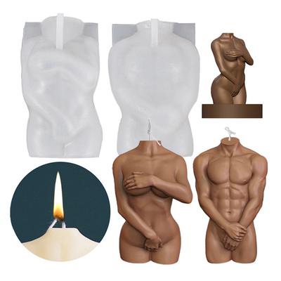 3D форма для свечи для тела, силиконовая форма для воска, мужской и женский дизайн, художественный аромат, изготовление свечей, мыло, украшение для шоколадного торта