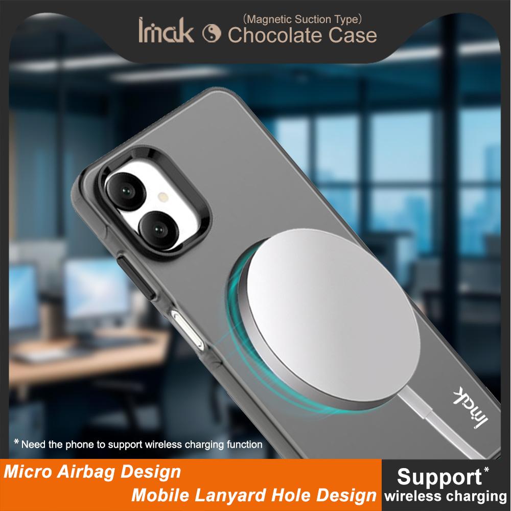 Для Samsung Galaxy A06 5G чехол для телефона IMAK Chocolate Magnetic Case