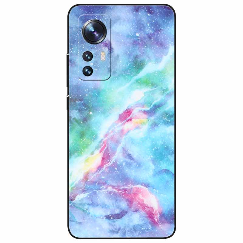 Чехол для Xiaomi Redmi Note 12s 12 S Мягкий Черный Силикон Крутой Мраморный ТПУ Funda Para для Redmi Note 12S 2023 Ударопрочный Note12s