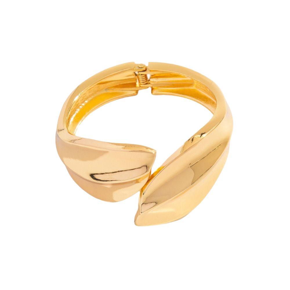 Heavy Metal Chunky Wide Cuff Luxury Open Cuff Bangles Fashion Exaggerated Bracelets For Women Men