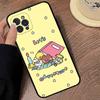 Cute L-LINE F-FRIENDS Phone Case For iPhone 16 15 14 13 12 Mini 11 Pro XS Max X XR SE 6 7 8 Plus Soft Silicone Cover