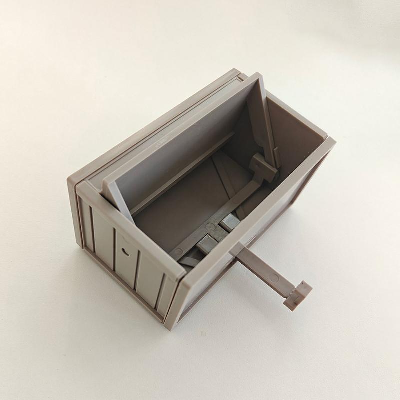 1 шт. Домашний Декор Новый 3D-печатный Переключаемый Брелок-держатель для Ключей в Гараж Автомобильная Тематика - Брелок-коробочка - Декор для Спальни Без Модели Автомобиля
