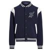 Polo FW23 Striped Pattern Printed Single-Breasted Casual Long Sleeve Jacket Men Jackets Dark-Blue 710900585-001