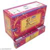 Ароматические палочки Nag Champa Natural Rose Agarbatti, коробка 180 грамм | 12 упаковок по 15 грамм в коробке | Экспортное качество