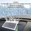 Автомобильный вытяжной вентилятор Энергосберегающая система охлаждения Эффективный вентилятор Автомобильное вентиляционное отверстие