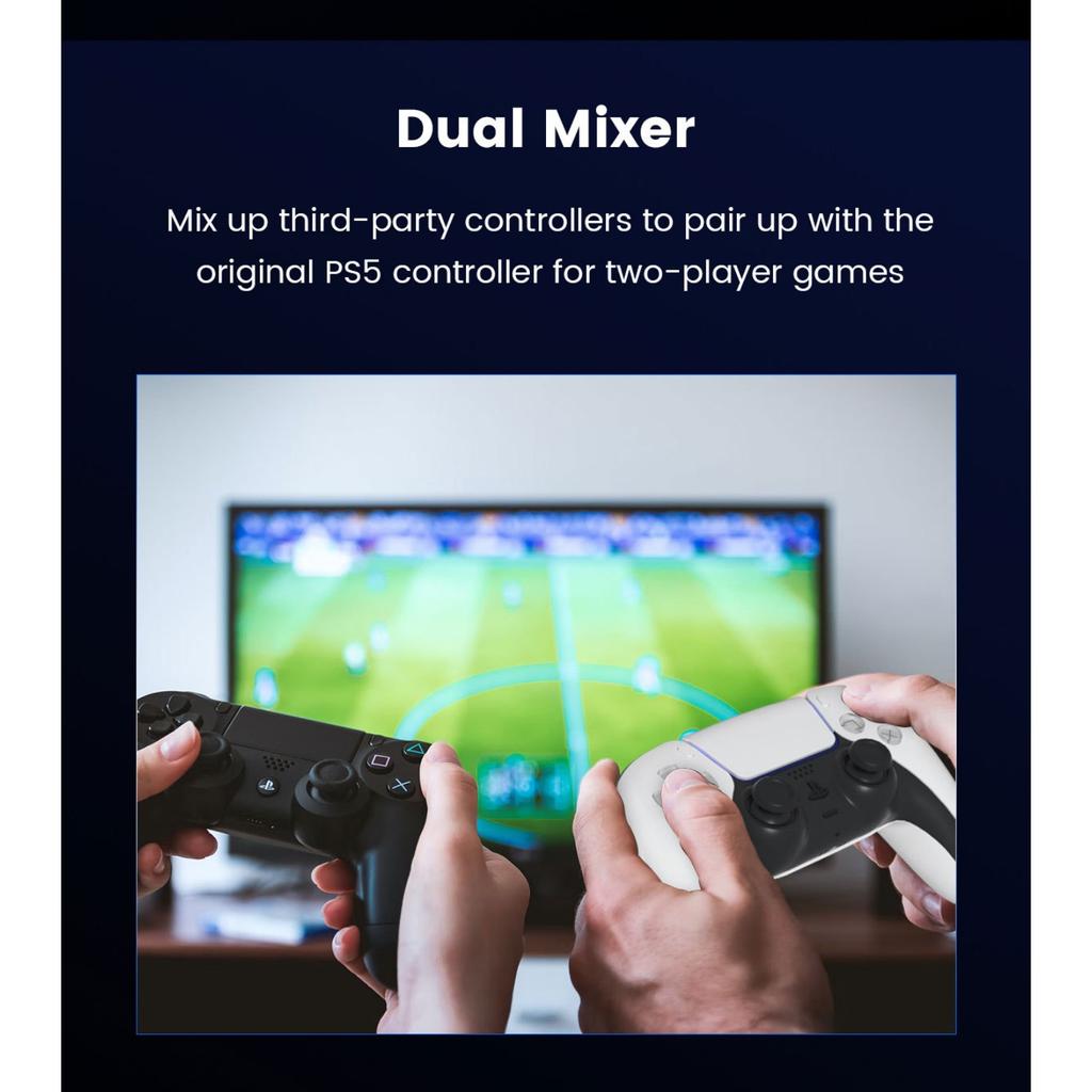 Адаптер-конвертер для мыши и клавиатуры для мобильных игр, совместимый с Bluetooth для PS5