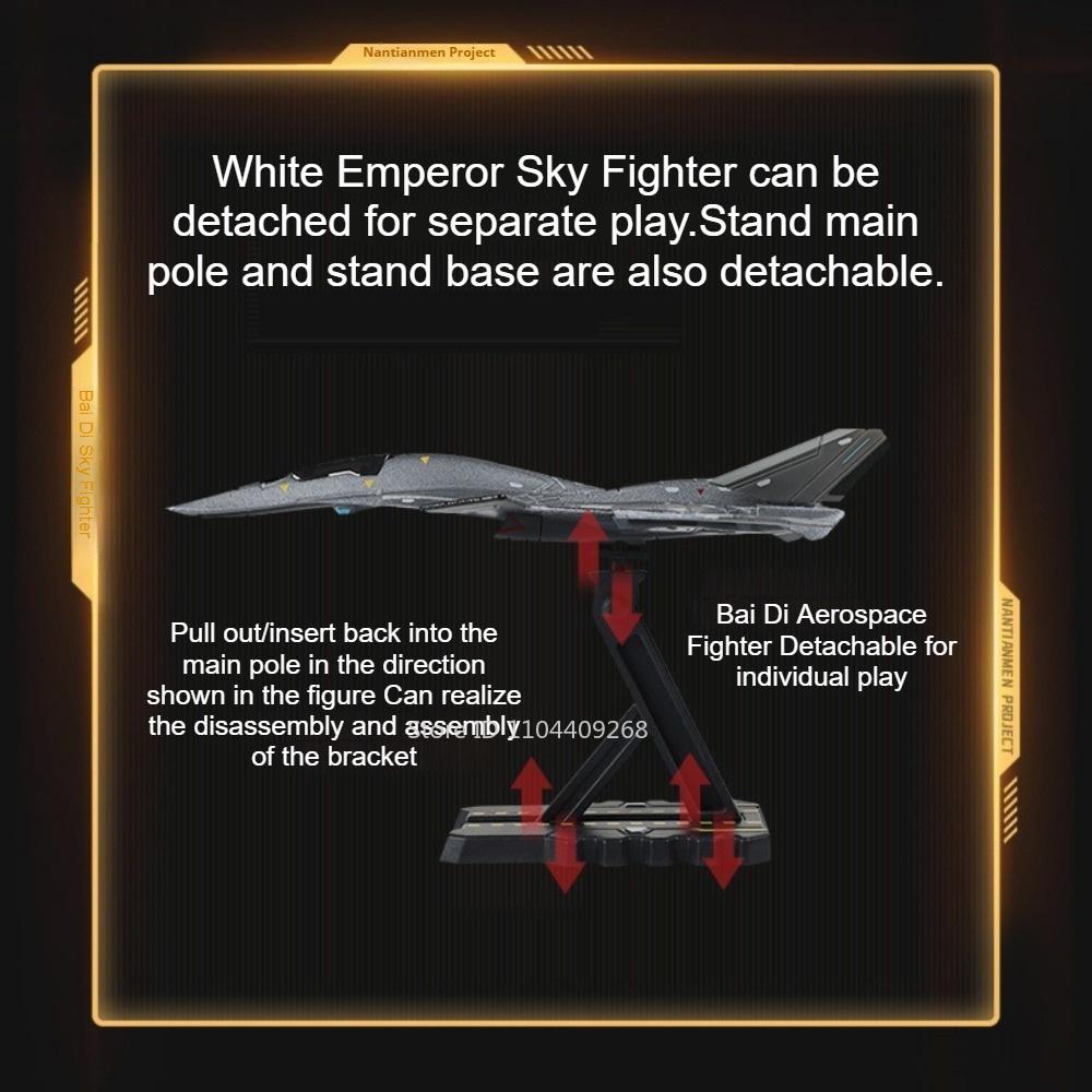 1:50 1:Игрушечная модель истребителя Baidi Aerospace в масштабе 1:144, съемная подставка, металлический корпус, модели самолетов, игрушки, украшения для гостиной