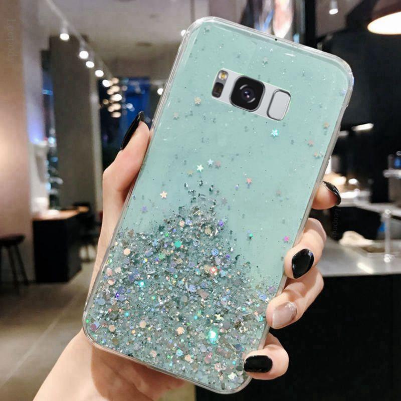 Для samsung galaxy S8 plus s8+ G955F G955FD блестящий чехол для телефона силиконовый мягкий чехол полное покрытие для samsungS8plus задняя крышка