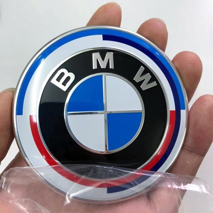 BMW Modification extérieure limitée du 50e anniversaire de LOGO BADGE anniversaire style--Repère avant 73mm