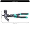 Multifunctional Hammer Screwdriver Nail Pipe Pliers Wrenches/Outdoor Multitool Hammer Screwdriver Pliers 3 in 1