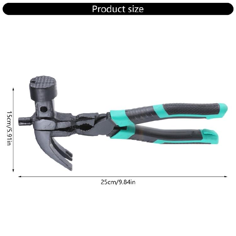 Multifunctional Hammer Screwdriver Nail Pipe Pliers Wrenches/Outdoor Multitool Hammer Screwdriver Pliers 3 in 1