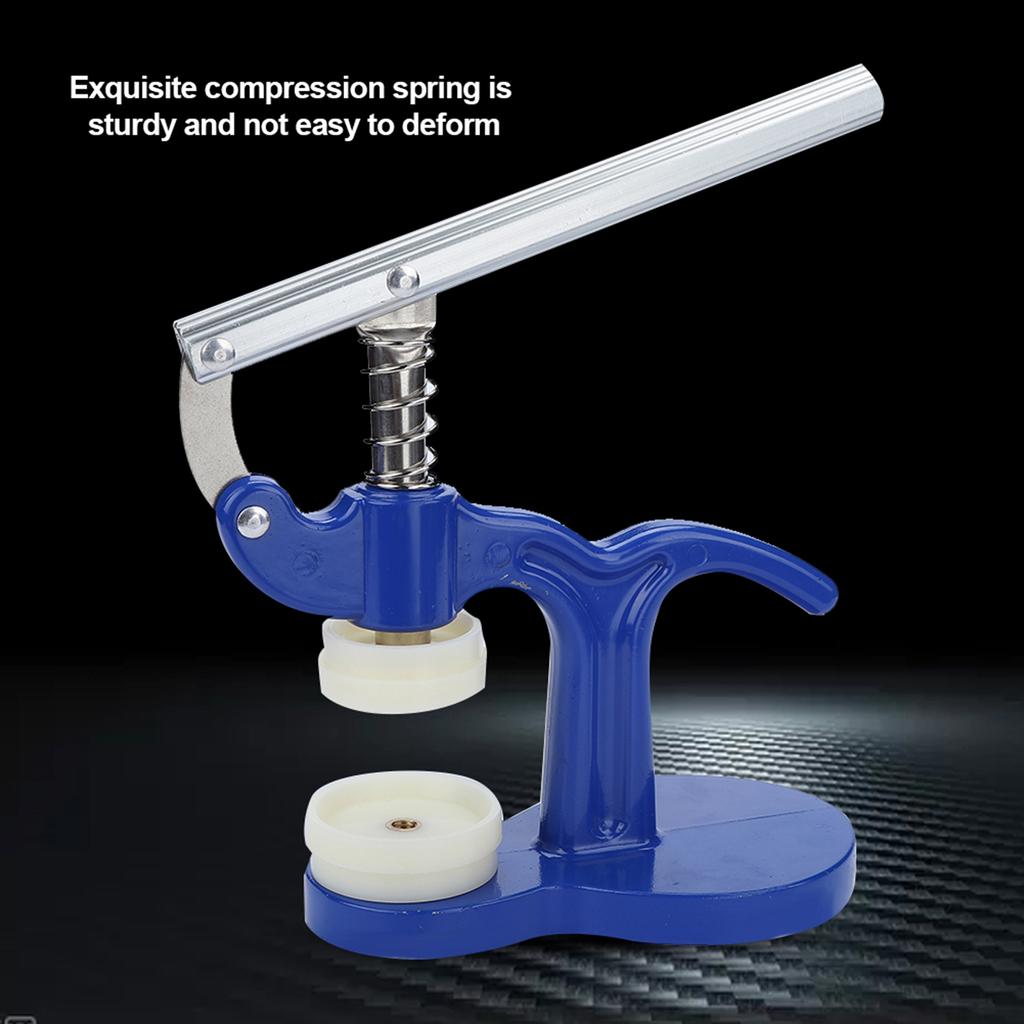 Часы задняя крышка корпуса пресс-закрыватель часовщик пресс-инструмент для ремонта с 12 штампами синий