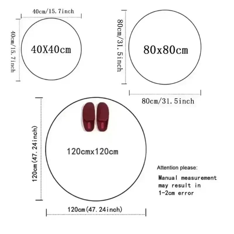 Загадочный Пурпурный Волшебник Пятиугольная Луна Круглый Коврик Гостиная Спальня Игровой Напольный Коврик Декор для Дома и Комнаты Ковер для Гостиной