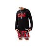 Nike Черная мужская уличная футболка NBA Chicago Bulls Practice Dri-Fit DR6509-010