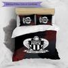 OGC Nice FC Printed 3PCS Bedding Set Breathable Duvet Cover with Pillowcases Decorative Bed Linen for Bedroom Home