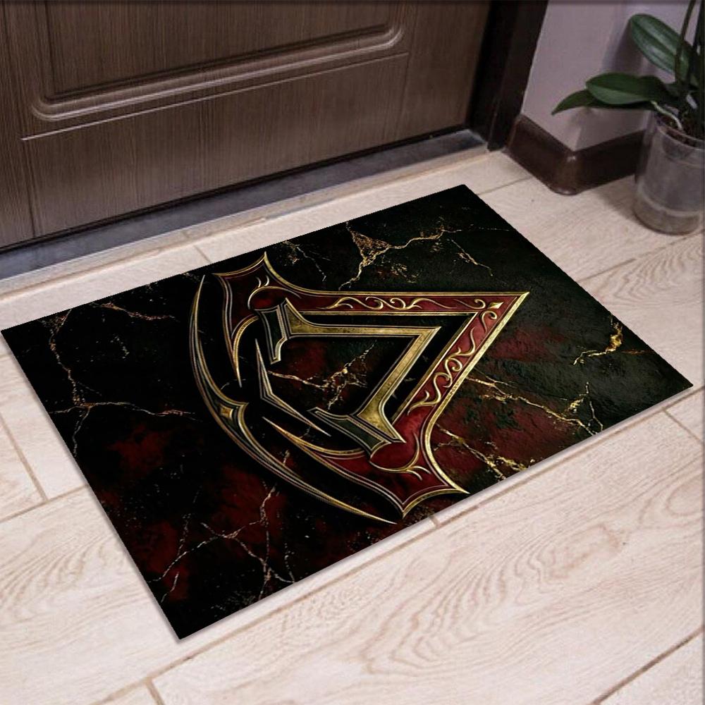 Ковер с принтом Assassin's Creed, Коврик, для офисного кресла, гостиной, спальни, кухни, Декор, Подарки.