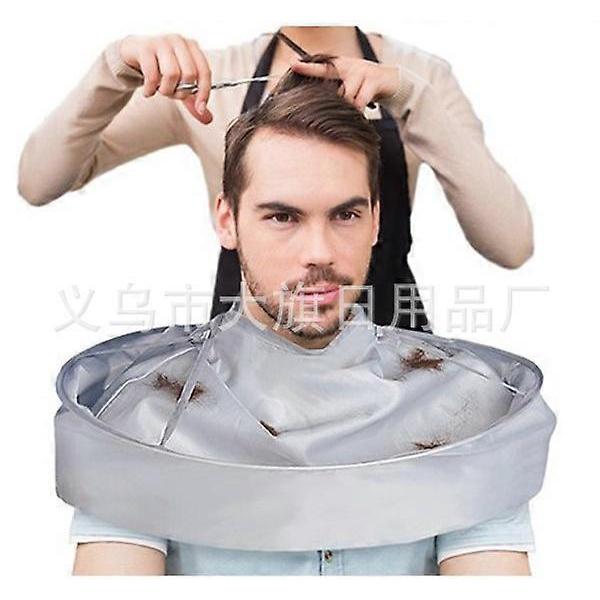 DIY Hair Cutting Cloak Umbrella Cape Salon Barber Hairdressing Gown
