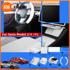 Xiaomi For Tesla Model 3 Y YL Juniper Center Console Organizer Tray Under Seat Armrest Hidden Storage Box Cup Holder Accessories