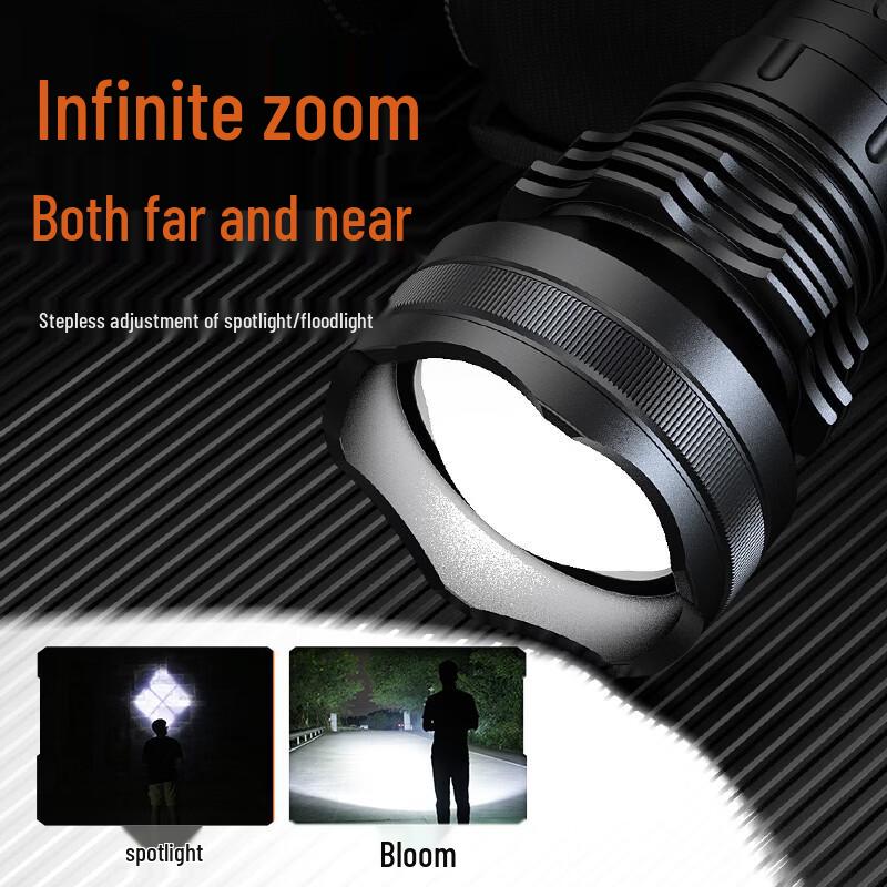 SupFire L3 High-Power Rechargeable LED Flashlight
