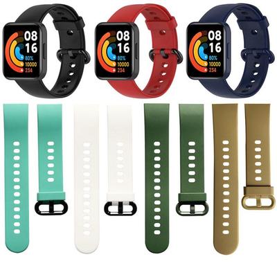 Силиконовый ремешок для умных часов Xiaomi Redmi Watch 2 и 2 Lite