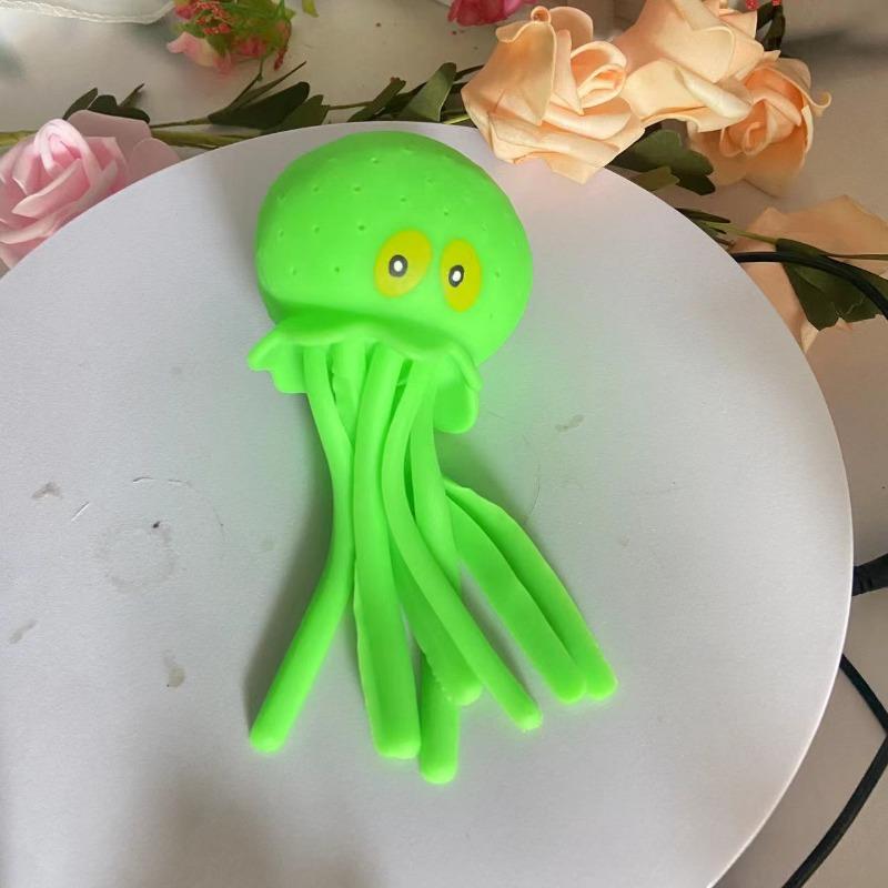 Octopus Squishy Toy for Kids - Perfect for Bath, Pool, Beach; Great for Relaxation and Play