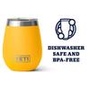 YETI Wine 10oz Tumbler, (295ml) (Alpine Yellow)