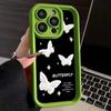 LZ4 Butterfly art design силиконовый чехол для телефона iPhone 11 13 14 15 16 Pro Max 7 8 16 Plus 12 mini XS Max XR противоударный задний чехол