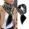 Spring And Summer Satin Long Scarf For Women Sunscreen Shawl Fashionable Beauty Scene Satin Long Scarf Versatile Travel Scarf
