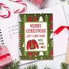Merry Christmas Gift Card Book, Color Spiral-Bound Merry Christmas Card Book, Christma Gift Cards Books Holder