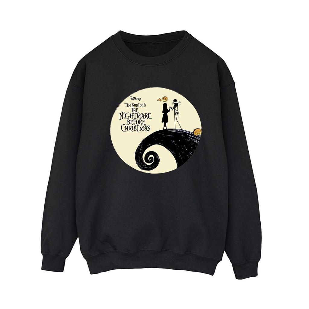 Женская/дамская толстовка с логотипом «Кошмар перед Рождеством»