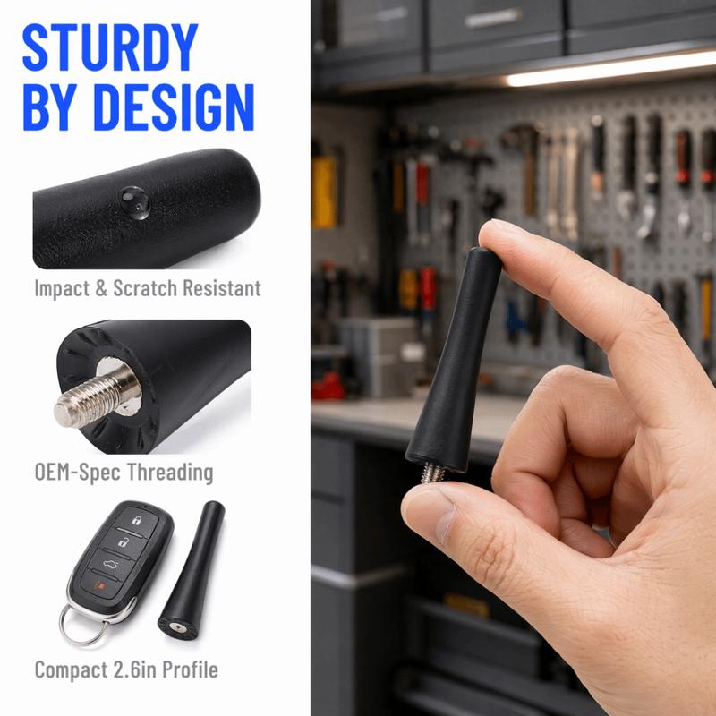 Black Antenna Mast ABS 6561N3 Radio Aerial for Peugeot 107 /108 /207 /307 /308 /407 /408 /508 /3008 /607 /807SW/Citroen C5