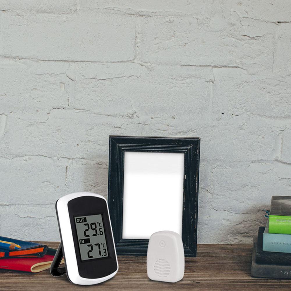 ЖК-цифровой беспроводной внутренний наружный термометр для измерения температуры, тестер погоды