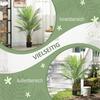 Artificial Palm Tree Large 120cm Artificial Plant Plastic Artificial Plants In Pot For Living Room Office